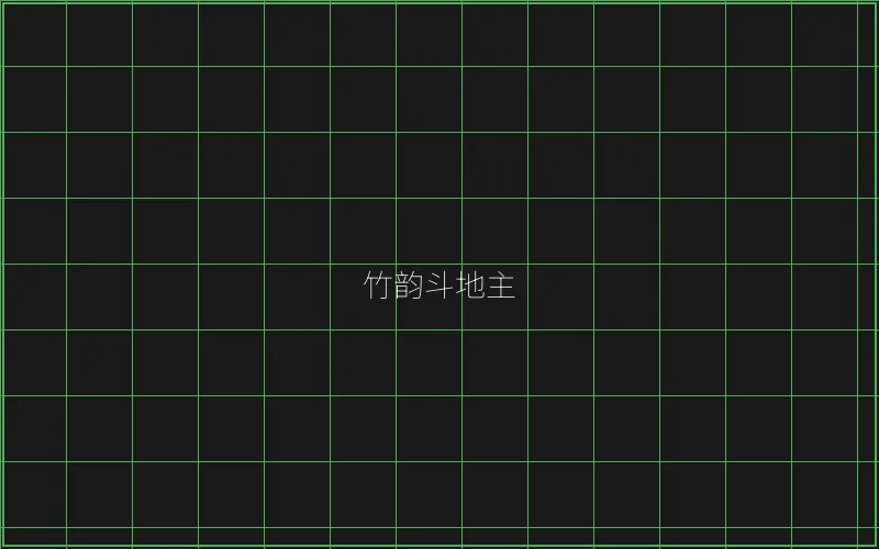竹韵斗地主全息界面 - 棋牌